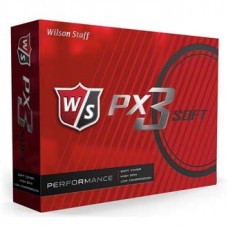 Wilson PX3 Soft Golfbold med logo / tryk